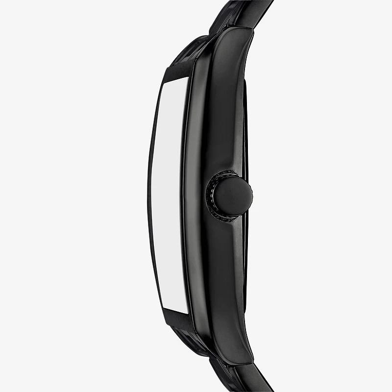Relic By Fossil Mens Black Stainless Steel Bracelet Watch Zr77345
