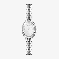 Relic By Fossil Womens Silver Tone Bracelet Watch Zr34679