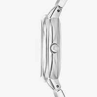 Relic By Fossil Womens Silver Tone Bracelet Watch Zr34679