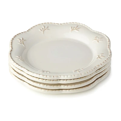 Certified International Heritage Beads 4-pc. Stoneware Salad Plate