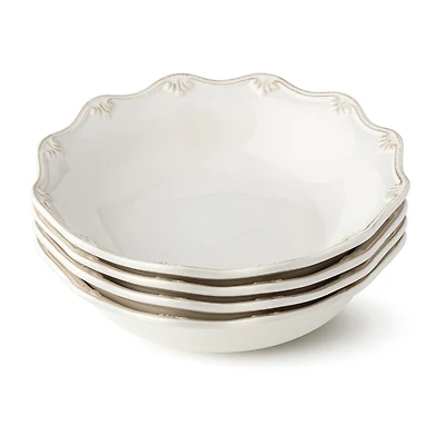Certified International Heritage Scroll 4-pc. Stoneware Soup Bowl
