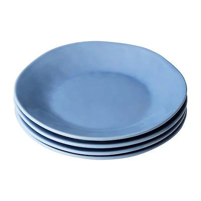 Certified International Linen Cream 4-pc. Stoneware Salad Plate