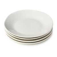 Certified International Linen Cream 4-pc. Stoneware Salad Plate