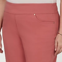 Alfred Dunner Camden Market Womens Ankle Mid Rise Pant