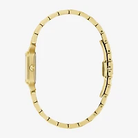 Bulova Womens Gold Tone Stainless Steel Bracelet Watch 97l191