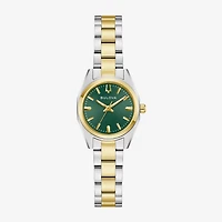 Bulova Womens Two Tone Stainless Steel Bracelet Watch 98l329