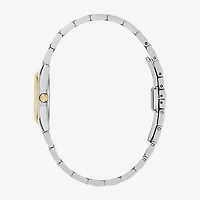 Bulova Womens Two Tone Stainless Steel Bracelet Watch 98l331