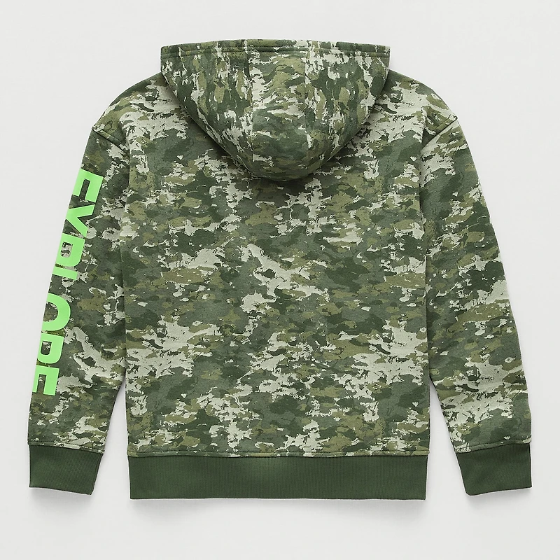 Xersion Little & Big Kid Boys Long Sleeve Fleece Active Hoodie