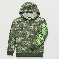 Xersion Little & Big Kid Boys Long Sleeve Fleece Active Hoodie