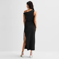 Forever 21 Womens High Neck Sleeveless Bodycon Dress