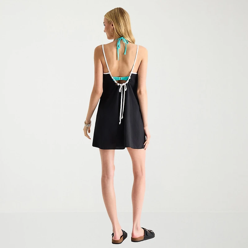 Arizona Womens Juniors Dress Swimsuit Cover-Up