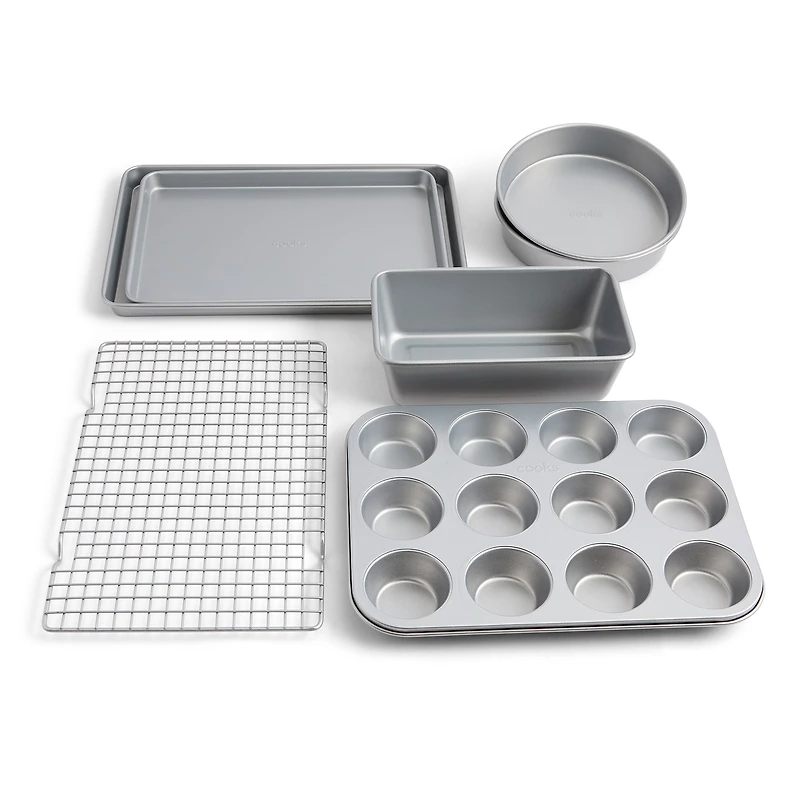 Cooks Carbon Steel Non-Stick 7-pc. Bakeware Set
