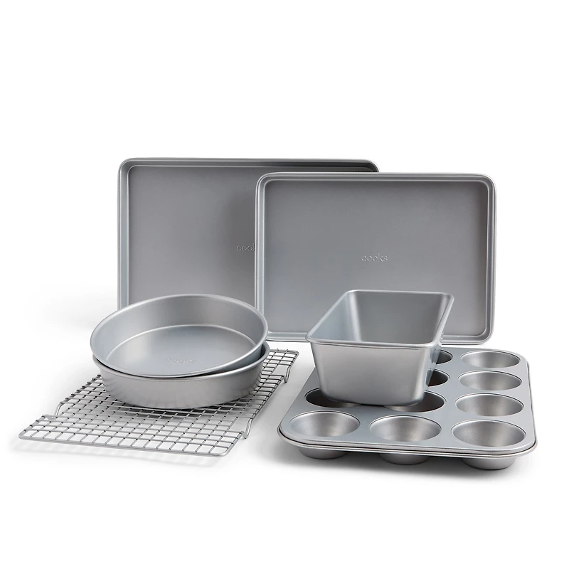 Cooks Carbon Steel Non-Stick 7-pc. Bakeware Set