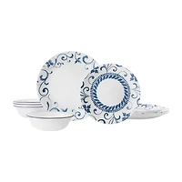 Corelle Artemis 12-pc. Glass Dinnerware Set