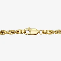 14K Yellow Gold 3mm Rope Chain Bracelet