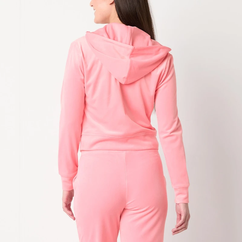 Juicy By Couture Womens Juniors Midweight Track Jacket