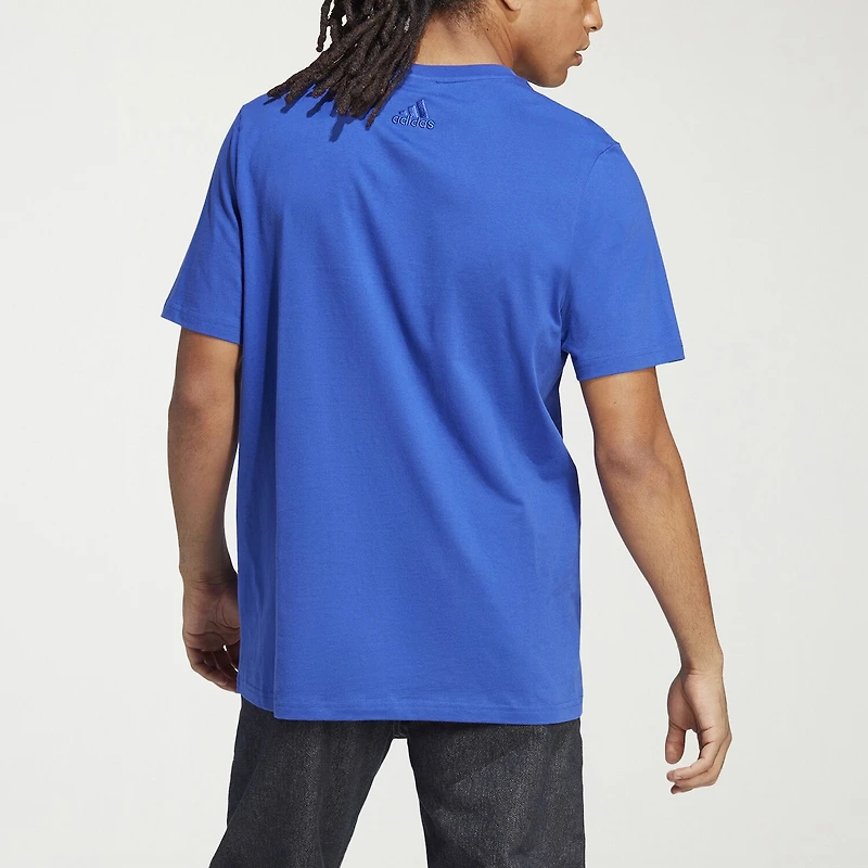 adidas Mens Crew Neck Short Sleeve Active T-Shirt