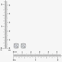 ( I/SI2 )1-1/2 CT. T.W. Lab-Grown Diamond Sterling Silver or 14K Gold over Round Stud Earrings
