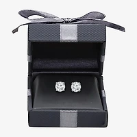 ( I/SI2 )1-1/2 CT. T.W. Lab-Grown Diamond Sterling Silver or 14K Gold over Round Stud Earrings