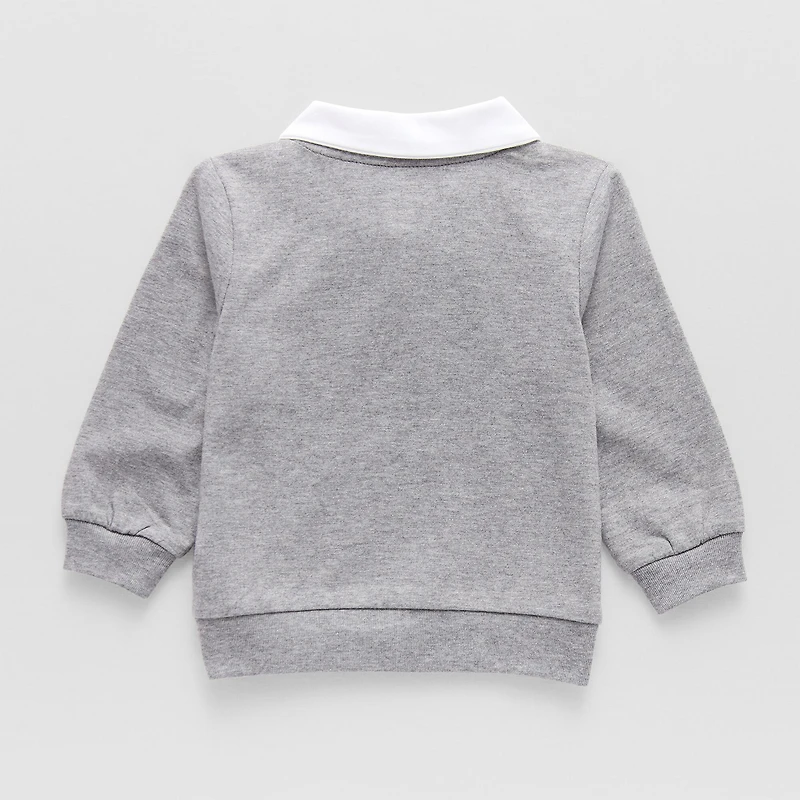 Okie Dokie Baby Boys Long Sleeve Sweatshirt