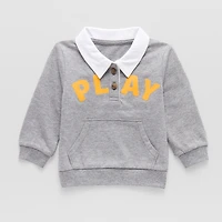 Okie Dokie Baby Boys Long Sleeve Sweatshirt