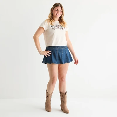 Arizona Womens Pleated Skirt