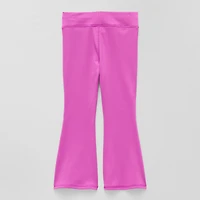 Okie Dokie Toddler & Little Girls Knit Active Flare Full Length Leggings