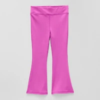 Okie Dokie Toddler & Little Girls Knit Active Flare Full Length Leggings