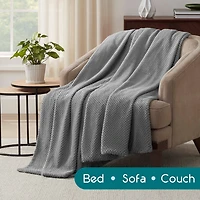 Vellux Ultra Soft Light Weight Plush Texture Blanket