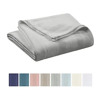 Vellux All Season Knit Cotton Collection Blanket