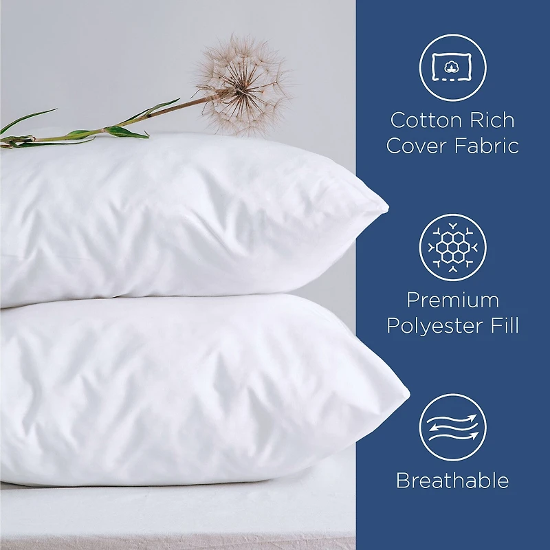 Martex T200 2 Pack Bed Pillow