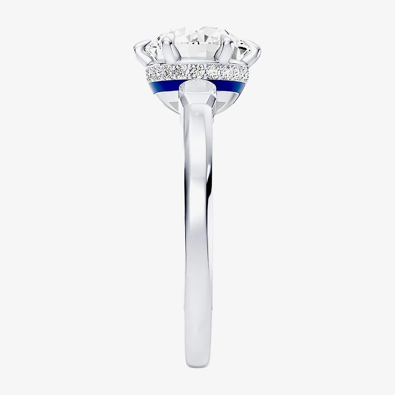 Star Wars Fine Jewelry R2-D2 (F / Si1) Womens 2 3/8 Ct. T.W. Lab Grown White Diamond 10K Gold Round Engagement Ring