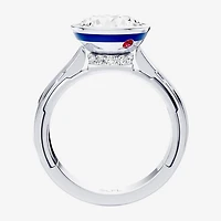 Star Wars Fine Jewelry R2-D2 (F / Si1) Womens 3 1/8 Ct. T.W. Lab Grown White Diamond 10K Gold Round Engagement Ring