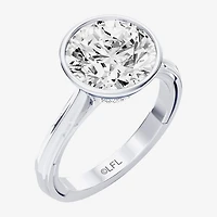 Star Wars Fine Jewelry R2-D2 (F / Si1) Womens 3 1/8 Ct. T.W. Lab Grown White Diamond 10K Gold Round Engagement Ring