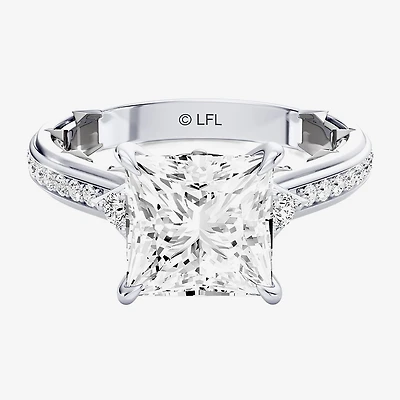 Star Wars Fine Jewelry Darth Vader (F / Si1) Womens 3 1/3 Ct. T.W. Lab Grown White Diamond 10K Gold Side Stone Engagement Ring