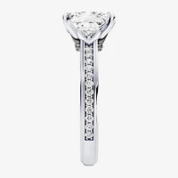 Star Wars Fine Jewelry Darth Vader (F / Si1) Womens 3 1/3 Ct. T.W. Lab Grown White Diamond 10K Gold Side Stone Engagement Ring