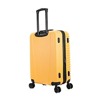 InUSA Ally 24 Inch Hardside Expandable LIGHTWEIGHT Checked Spinner Luggage
