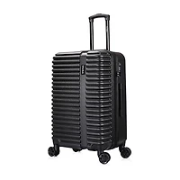 InUSA Ally 24 Inch Hardside Expandable LIGHTWEIGHT Checked Spinner Luggage