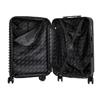 InUSA Ally 24 Inch Hardside Expandable LIGHTWEIGHT Checked Spinner Luggage