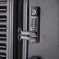 InUSA Ally 28 Inch Hardside Expandable Lightweight Checked Spinner Luggage