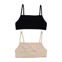 Hanes Little & Big Kid Girls Light Support 2-pc. Bralette Rjh2008c-As3