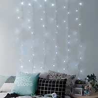 West & Arrow Cool White LED Curtain Light 96