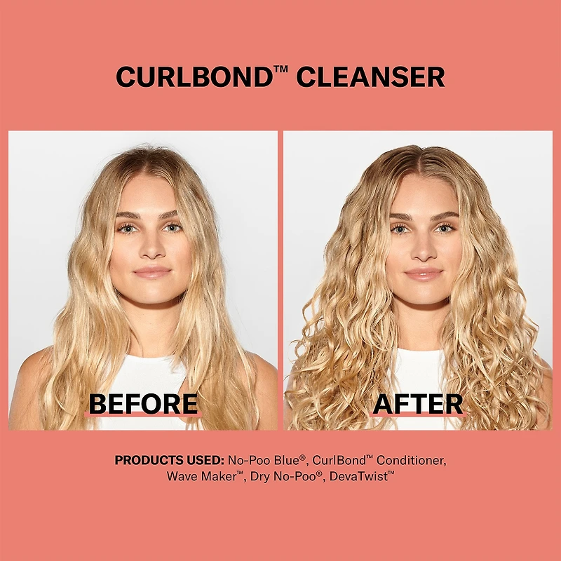 DevaCurl Curlbond Cleanser Shampoo 12 oz.