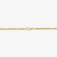 14K Gold Glitter Rope 20-24" 3mm Chain