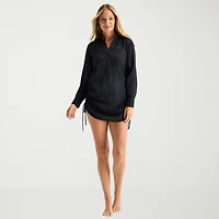 Sonnet Shores Womens Dress Swimsuit Cover-Up
