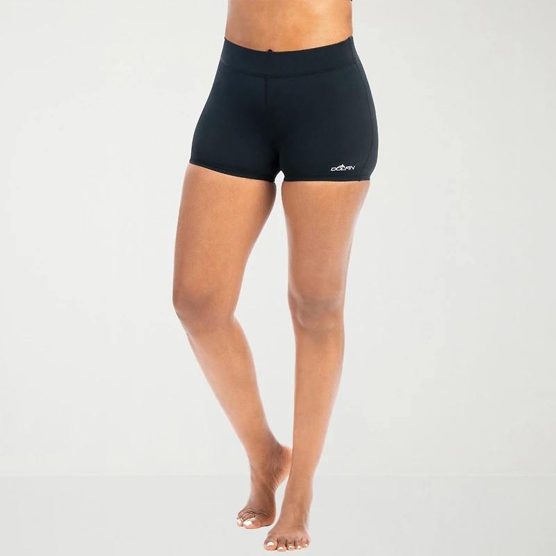 Dolfin Aquashape Solid Fitted Womens Lined Swim Shorts