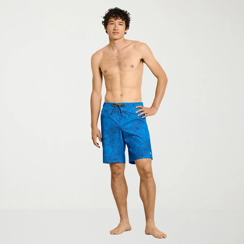 Hurley Mens Drawstring Waist 9 1/2" Ombre Swim Trunks