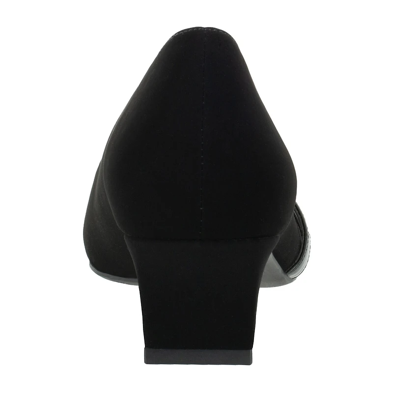 Easy Street Entice Womens Square Stiletto Heel Pumps