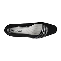 Easy Street Entice Womens Square Stiletto Heel Pumps