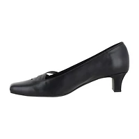 Easy Street Entice Womens Square Stiletto Heel Pumps
